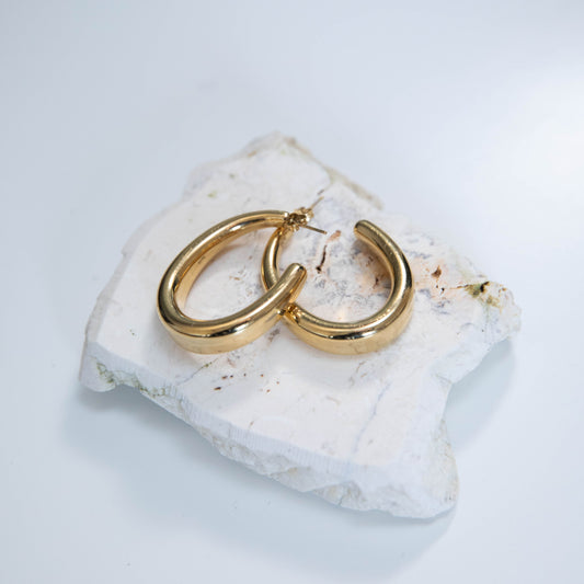 Ovale hoops